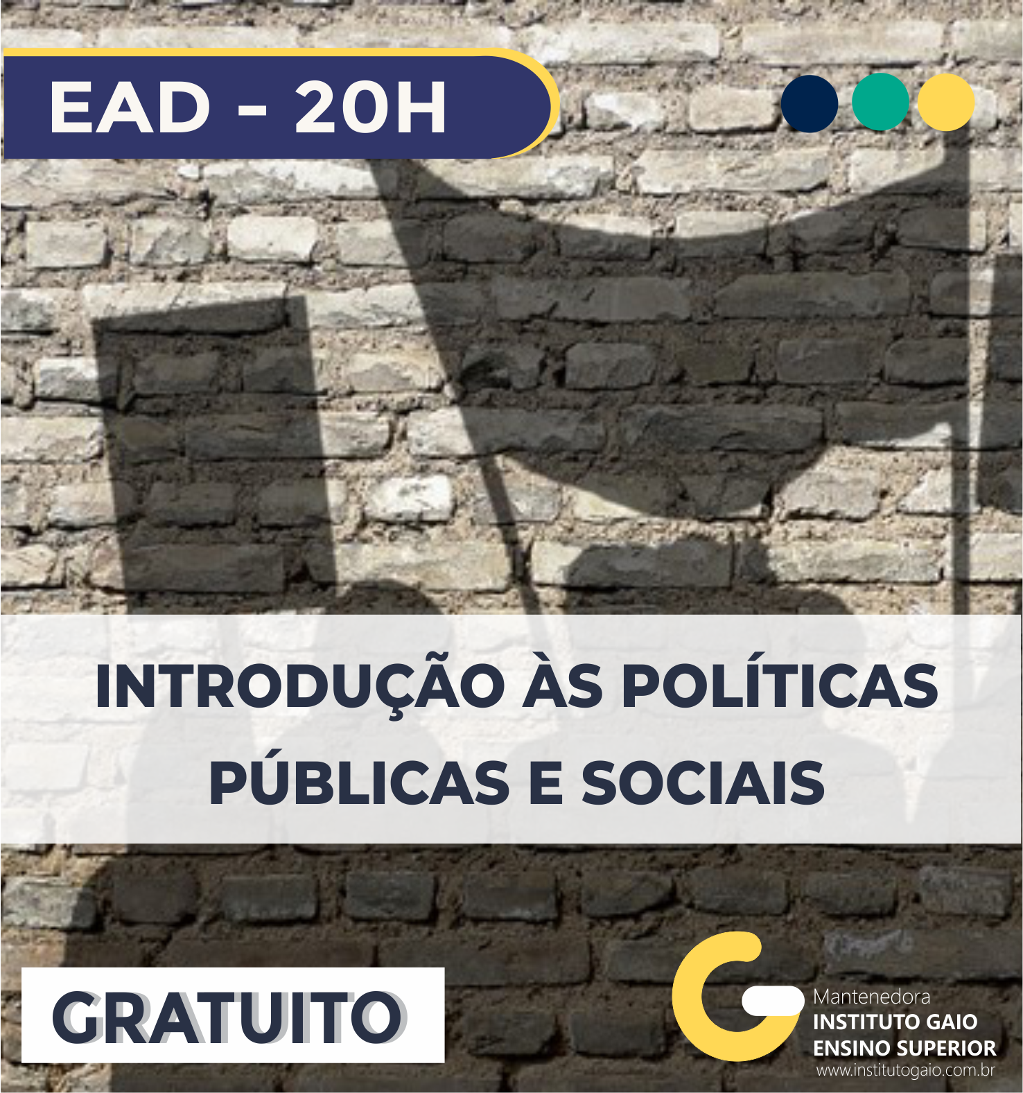Introdução às Políticas Públicas e Sociais – 20h