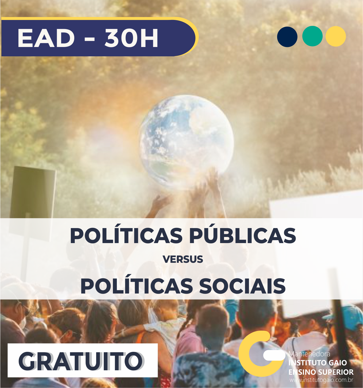 Políticas Públicas versus Políticas Sociais – 30h